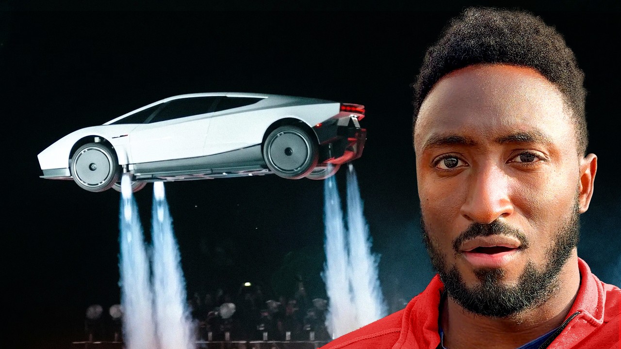 MKBHD Calls Tesla’s Flying Roadster “Smoke and Mirrors” — and He’s Not Holding His Breath