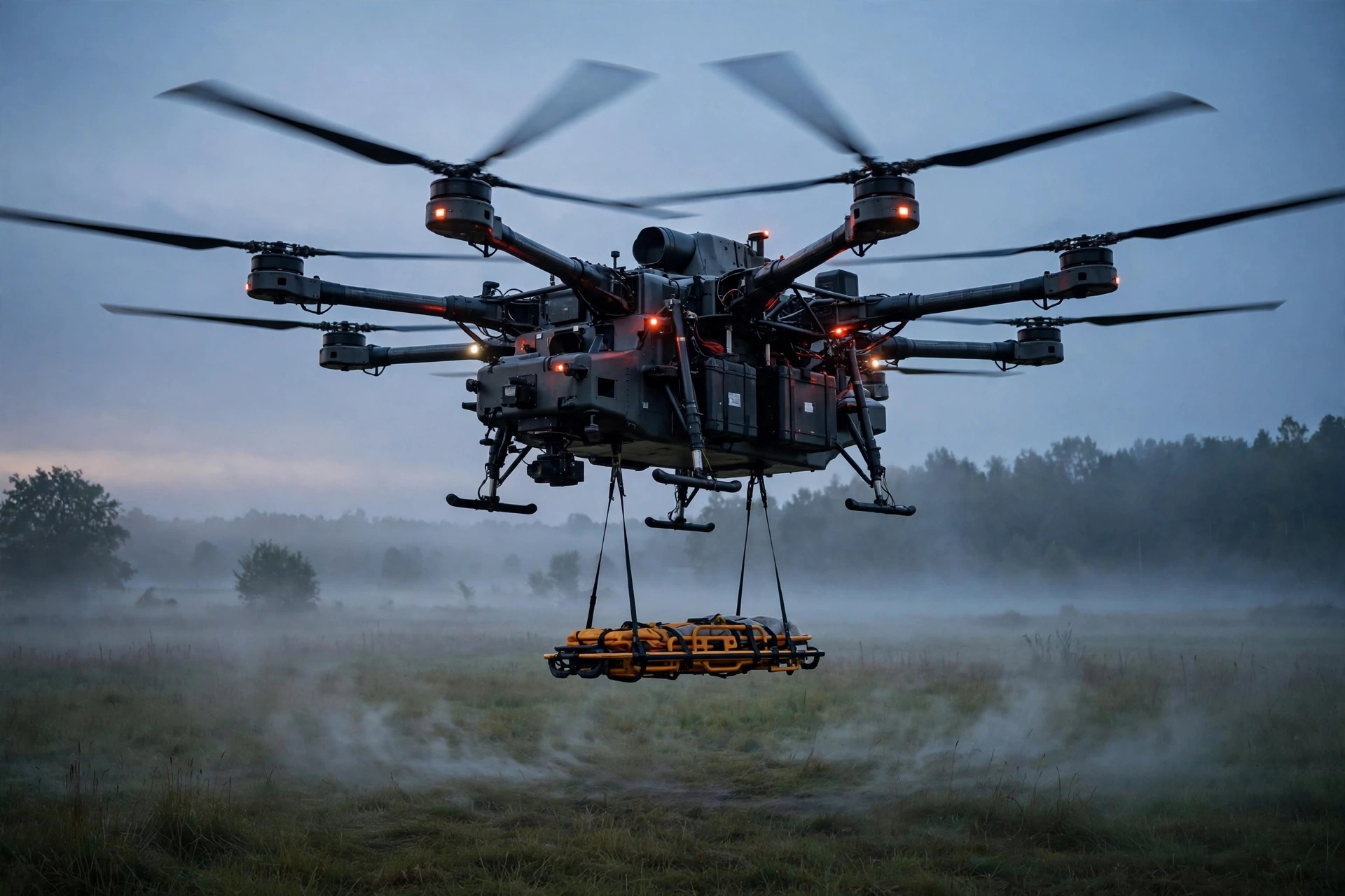 Ukraine Carries Out World’s First Drone Evacuation of a Wounded Soldier